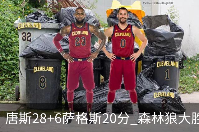 唐斯28+6萨格斯20分 森林狼大胜终结魔术连胜